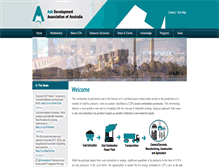 Tablet Screenshot of adaa.asn.au